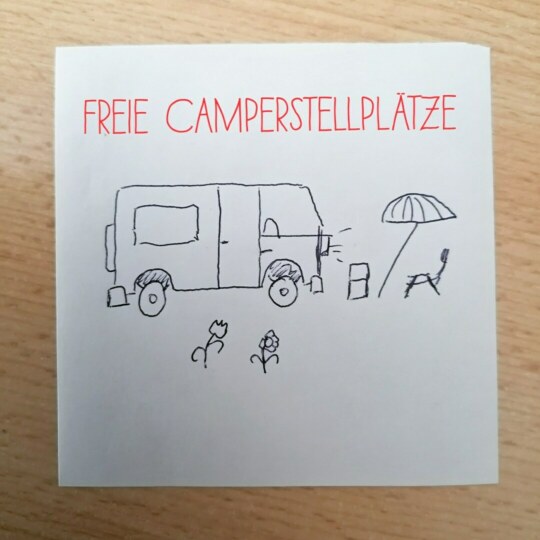 Freie Stellplätze für Camper und Wohnmobile